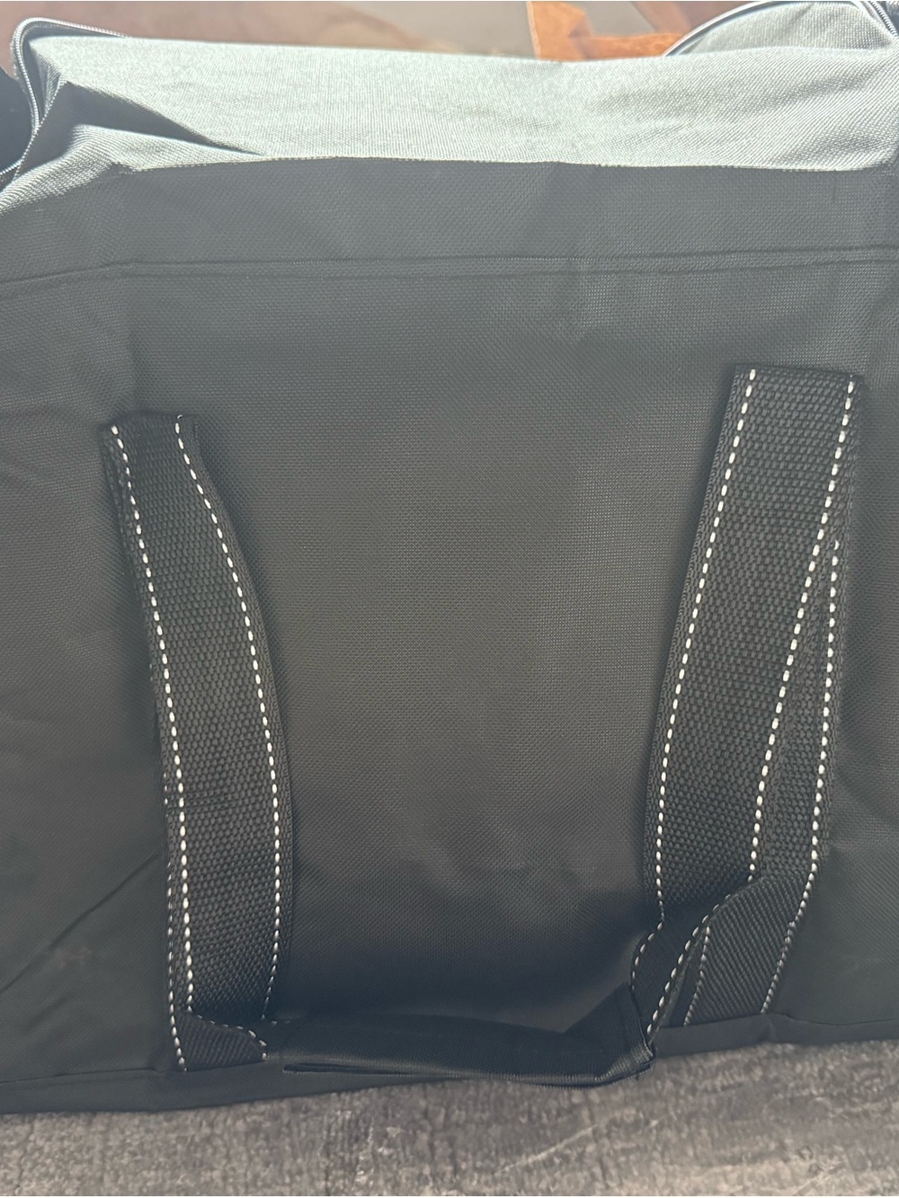 Original New Zealand Black Canvas Travel Tote/Gym Bag - Picture 4 of 5